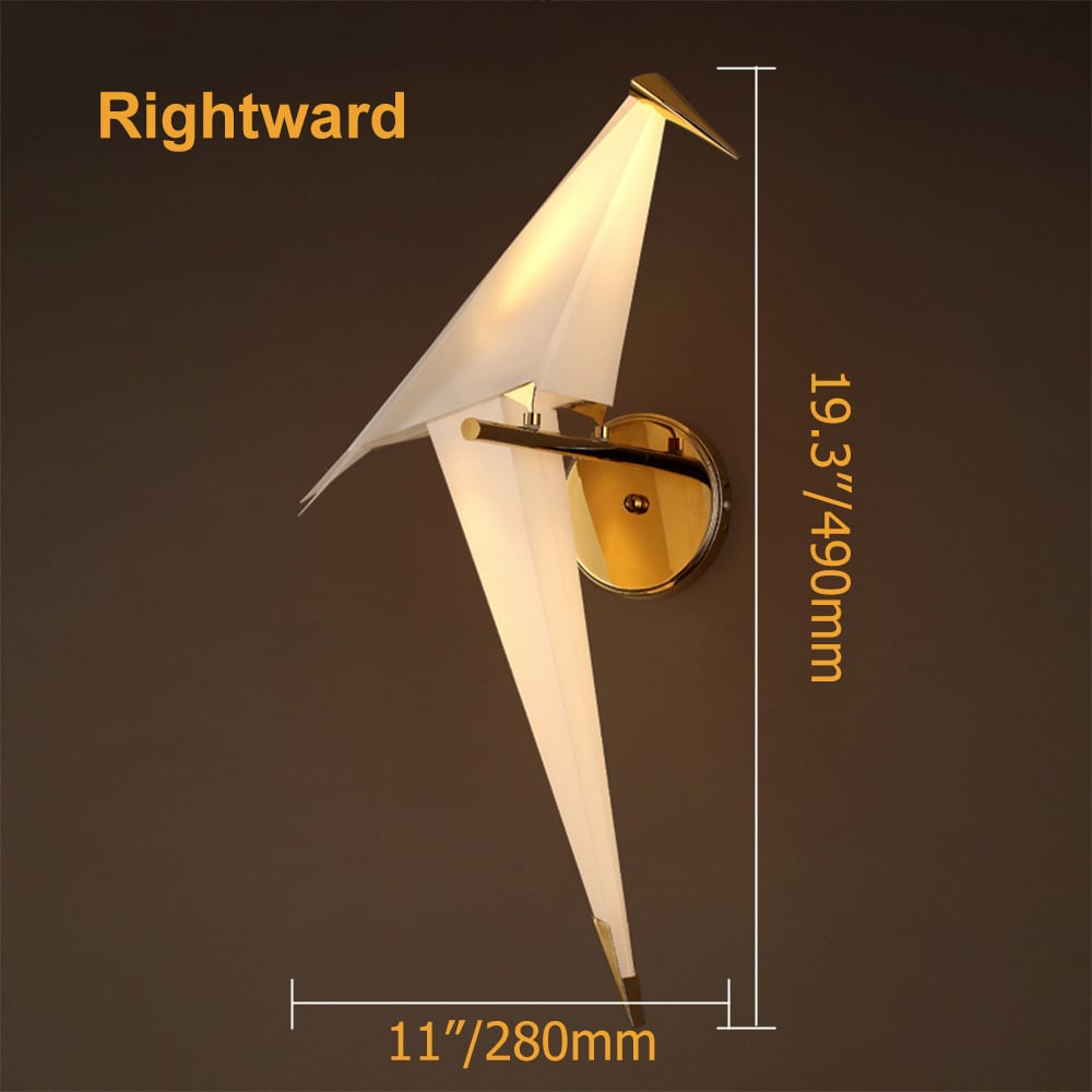 Thousand Paper Cranes Creative  Wall Lamp window image