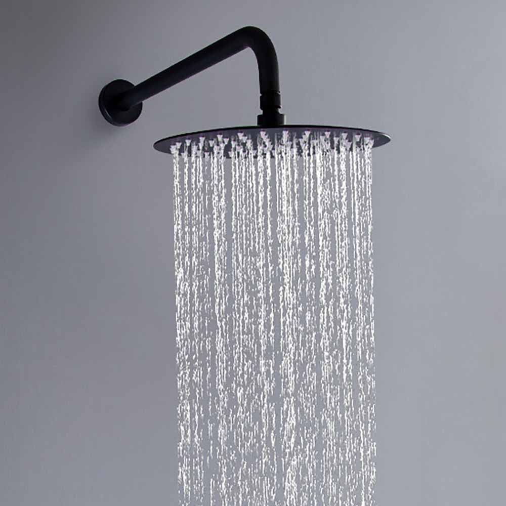 8 Inches Modern Stainless Steel Chrome Round Rain Shower Head   window image