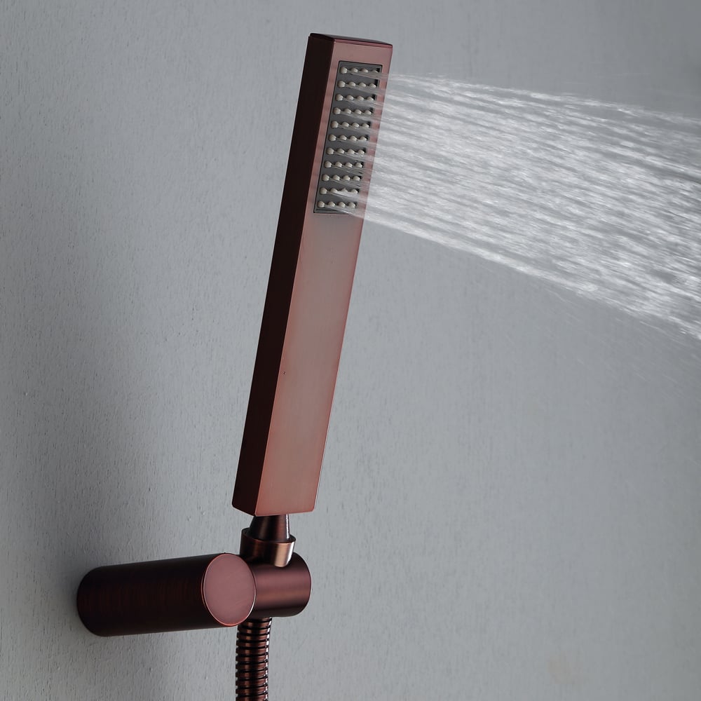 Solid Brass Wall Mount Hand Shower & Tub Spout Shower System window image