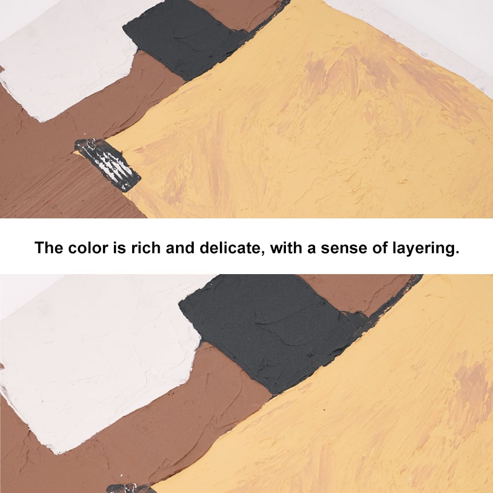 Ensemble de 2 pièces de décoration murale japonaise géométrique abstraite et de peinture à l'huile pour salon image de fenêtre