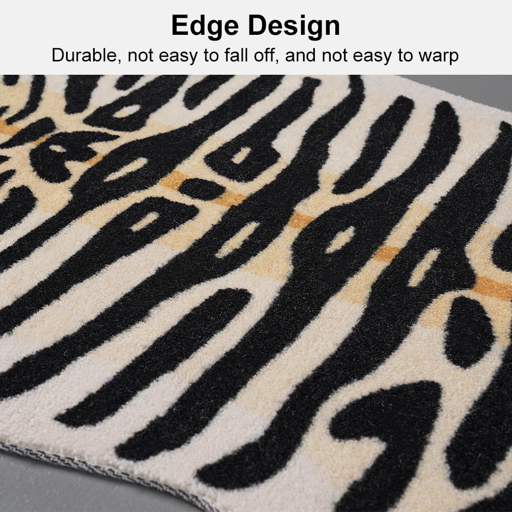 900mm x1500mm Tiger Area Rug Decorative Carpet with Animal Printing