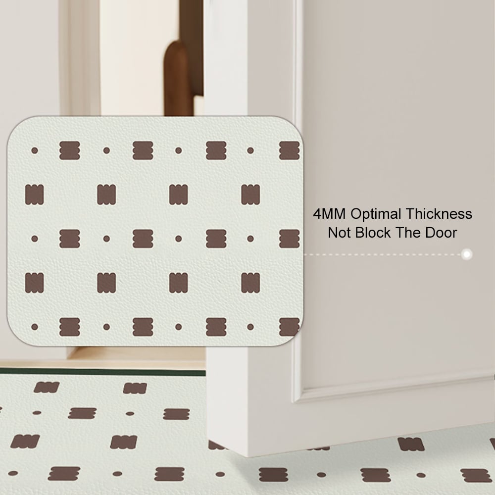 2' x 3' 2PCS Morden Waterproof Abstract Non-slip Front Door Mat Entryway Rug Set