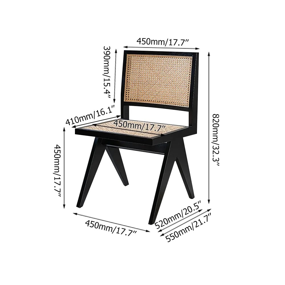 Dining Set 70.9'' Extendable Dining Table Black with 4 Chairs weights dimensions image