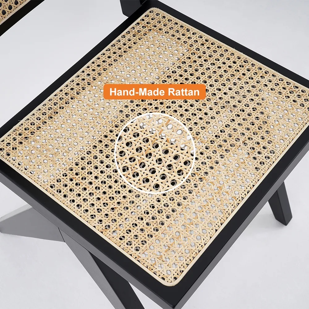 Dining Set 70.9'' Extendable Dining Table Black with 4 Chairs window image