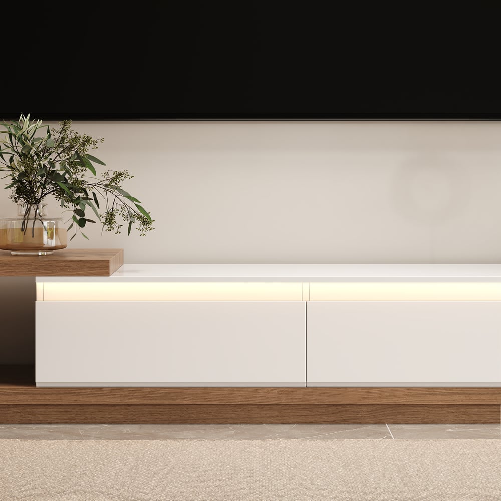 Quoint Minimalistic TV Lowboard Extendable from 1790 mm to 2550 mm window image