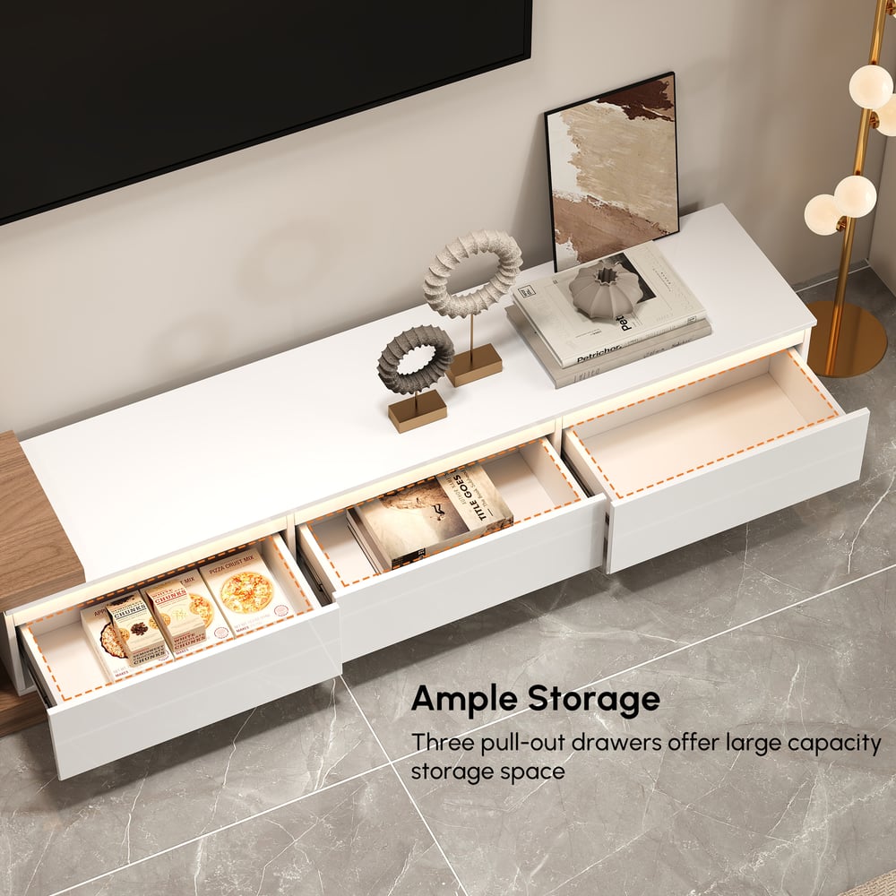 Quoint Minimalistic TV Lowboard Extendable from 1790 mm to 2550 mm window image