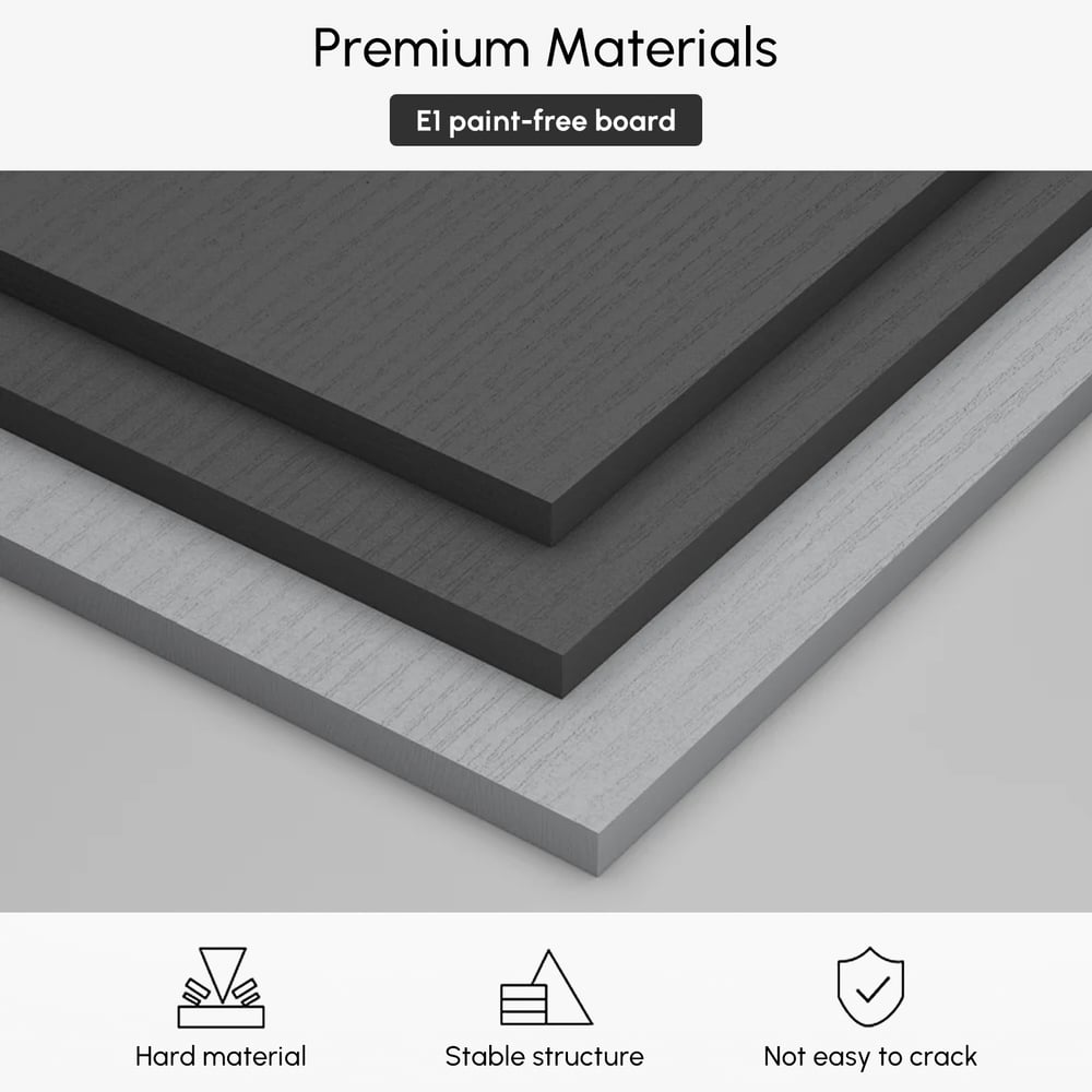 Meuble TV extensible Fero avec 3 tiroirs (1800 mm à 3048 mm) image de fenêtre