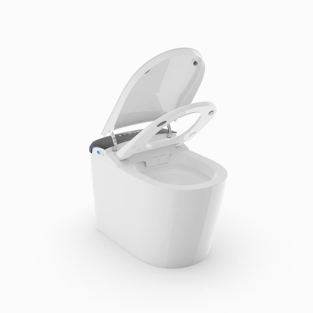 Automatic Smart Bidet Toilet with Built-in Tank 1.32 GPF