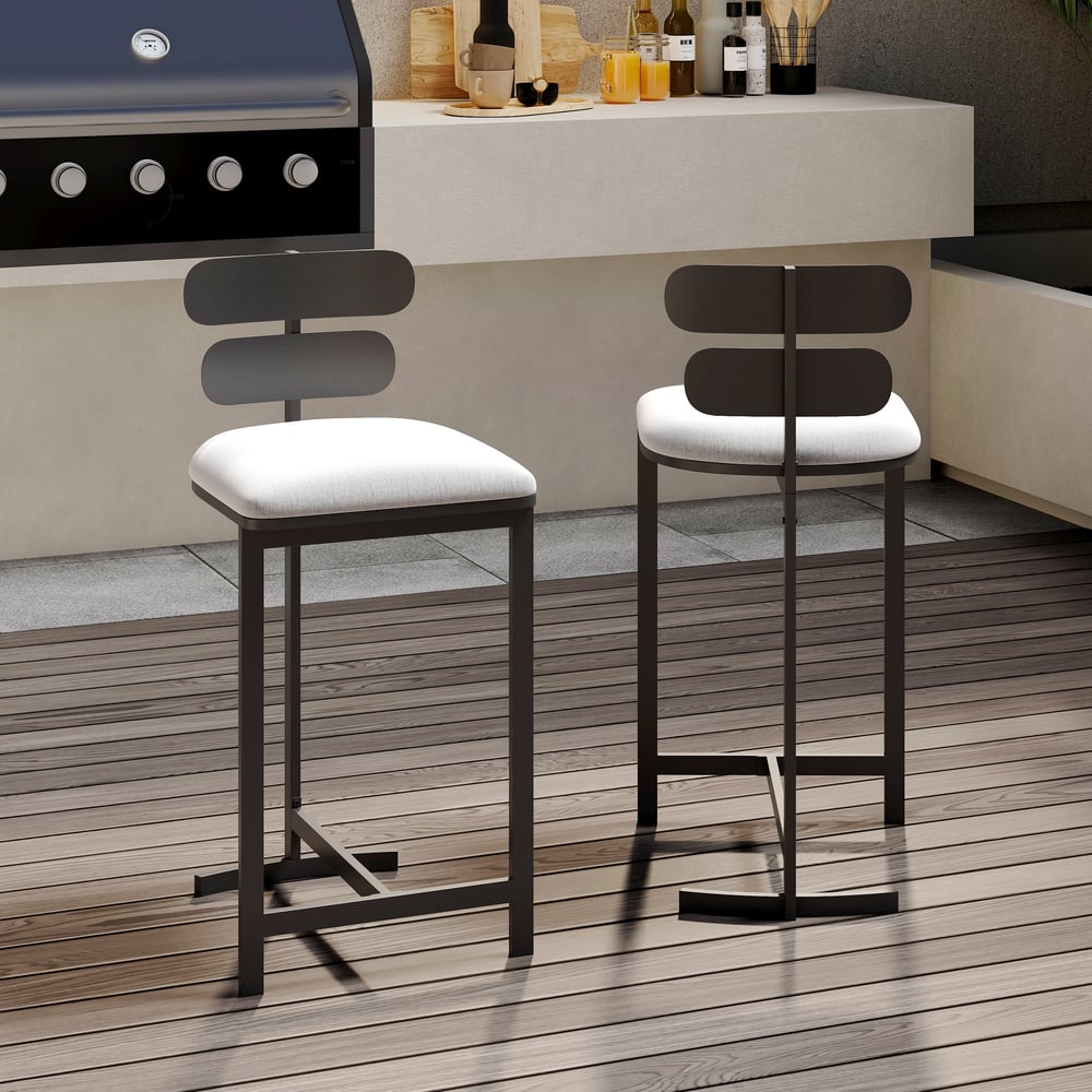 7-Pieces 70.9'' Teak Rectangle Hollow Bar Dining Table Set for Outdoor & Patio