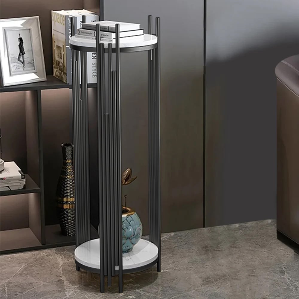 Customer Reviews for 900mm Tall Metal 2-Tiered Plant Stand Modern Corner Plant Stand Indoor