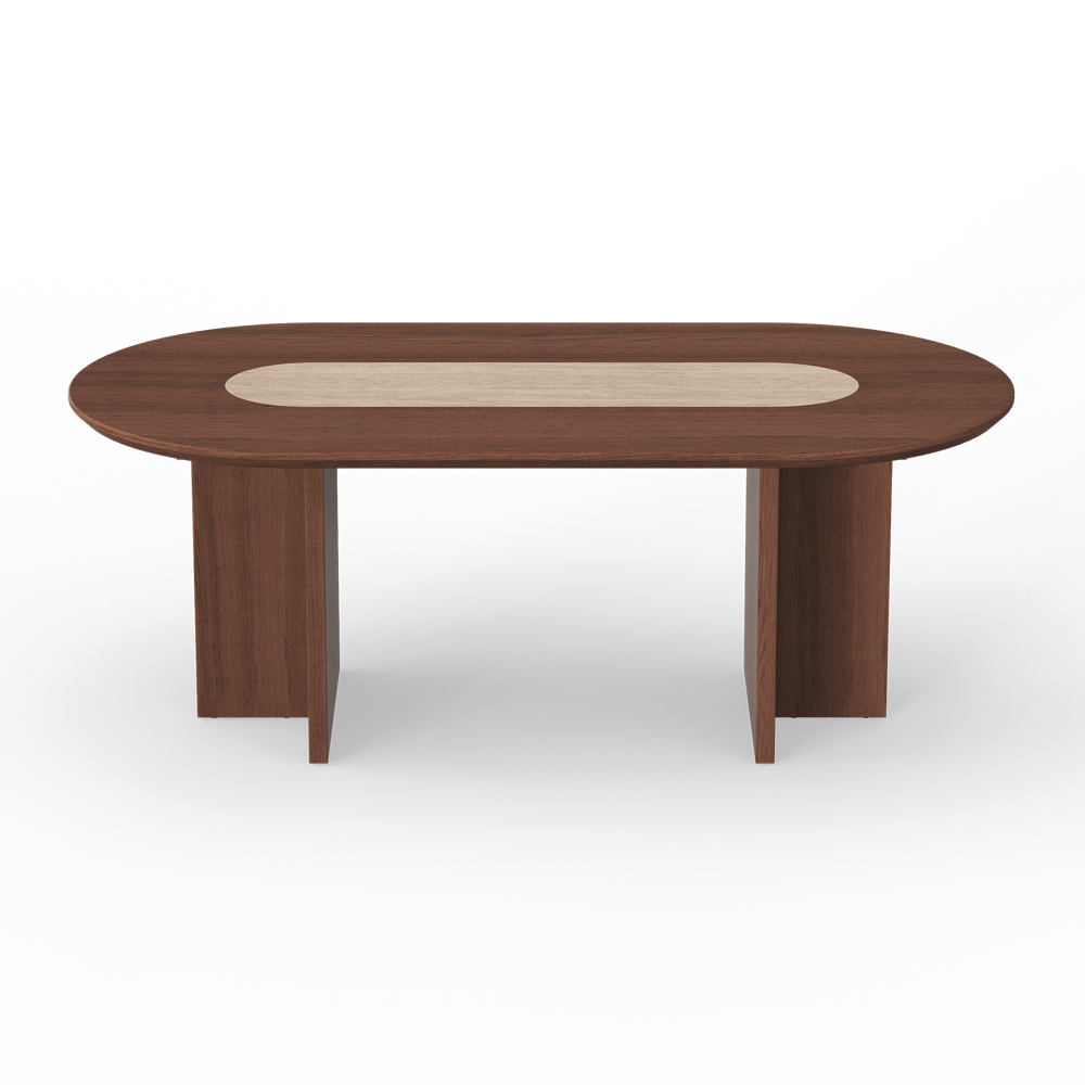 Winco MMPO-138 – Piatto Ovale In Melamina, 33 X 20,3 Cm, Colore Marrone Chiaro, Resistente E Lavastoviglie