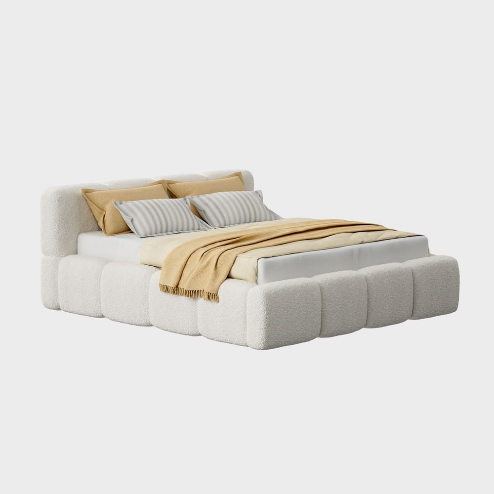 Sommier à ressorts Boucle avec 2 matelas moelleux, 180 x 200 cm image de fenêtre