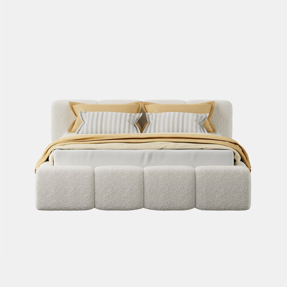 Sommier à ressorts Boucle avec 2 matelas moelleux, 180 x 200 cm image de fenêtre