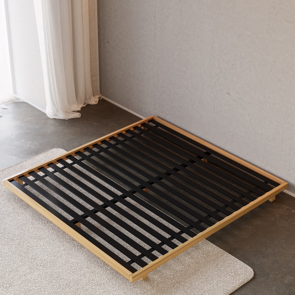 Japanese Style Natural 180cm*200cm Floor Bed window image