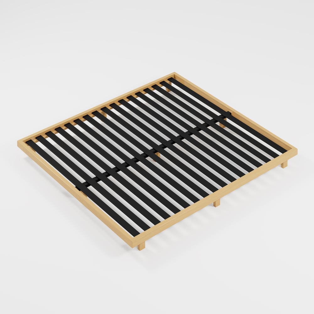 Japanese Style Natural 180cm*200cm Floor Bed window image