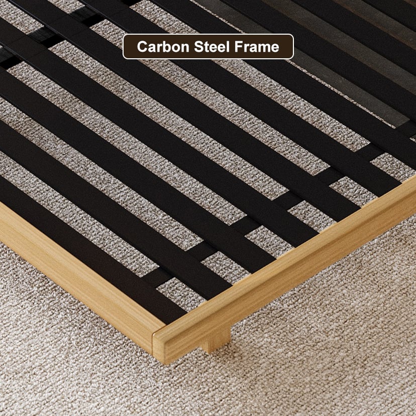 Japanese Style Natural 180cm*200cm Floor Bed window image