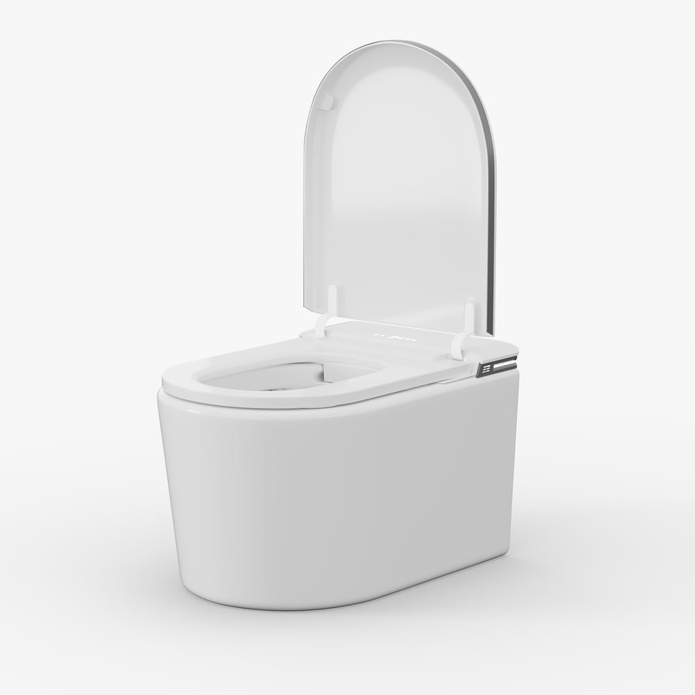 Airloo S6 Wall-Mounted Smart Bidet Toilet with Auto Lid, Aromatherapy
