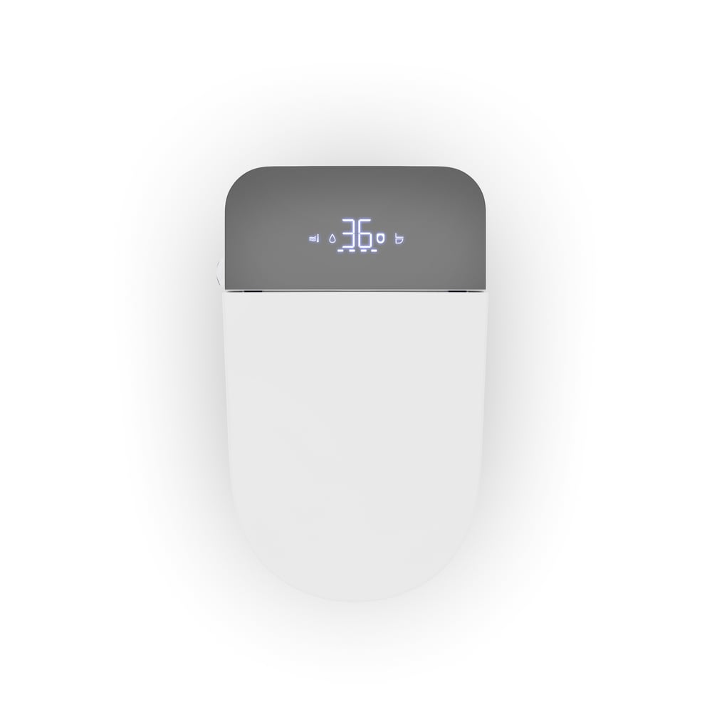 Hynova AX7 Automatic Smart Bidet Toilet with Built-in Tank 1.27 GPF, ADA Compliant