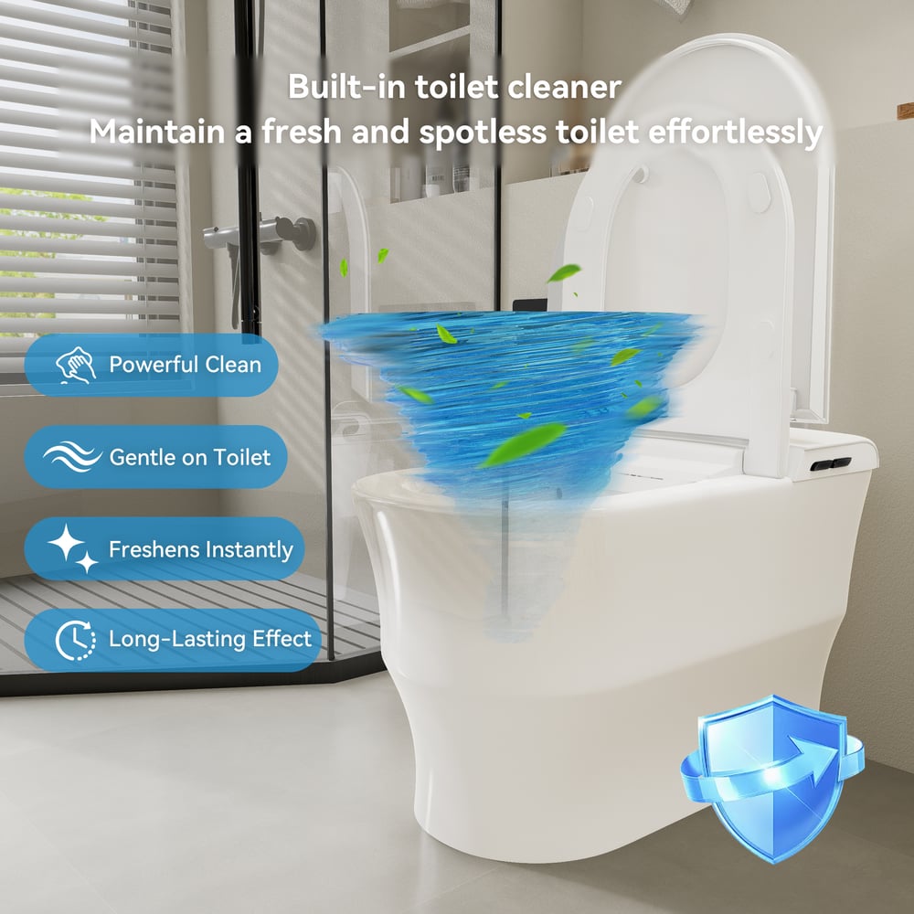 Nexin C2 Automatic Smart Bidet Toilet with Foam Shield and Aromatherapy