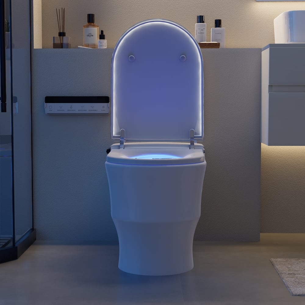 Nexin C2 Automatic Smart Bidet Toilet with Foam Shield and Aromatherapy