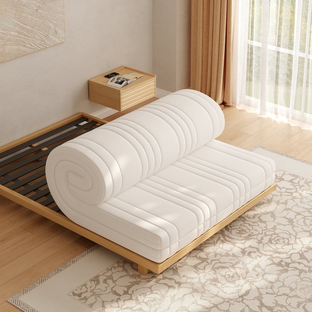 Machine-washable, soft and supportive multi-layer mattress, 140x200 cm window image