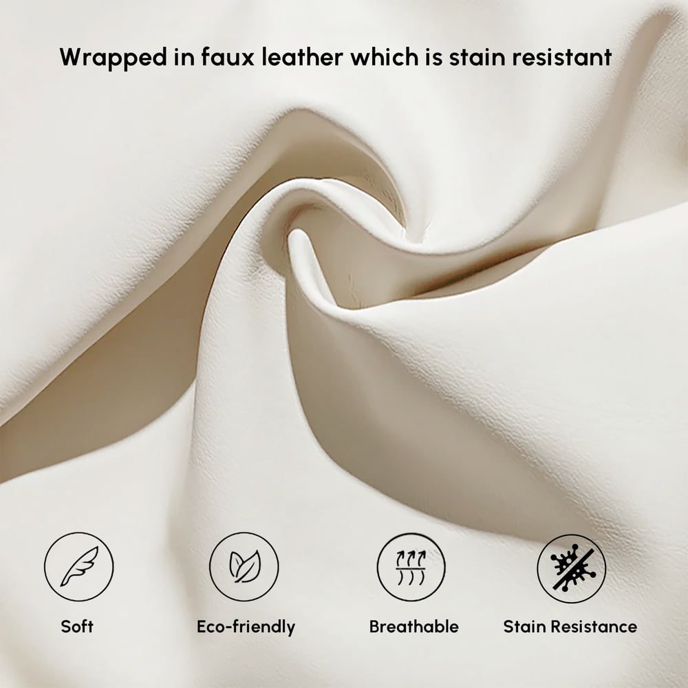 3-Drawer LED Smart Bedside Table with Adjustable Lamp Head and Charging Station window image