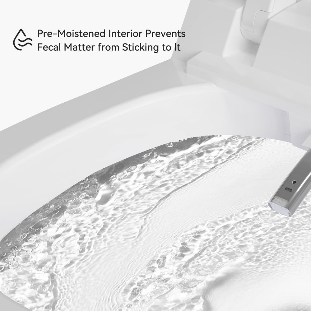 Nexin C4 Smart Bidet Toilet with Auto Flush, Heated Seat & UV Sterilization