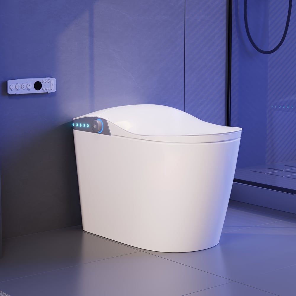Nexin C4 Smart Bidet Toilet with Auto Flush, Heated Seat & UV Sterilization