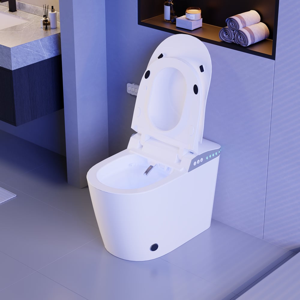 Nexin C4 Smart Bidet Toilet with Auto Flush, Heated Seat & UV Sterilization