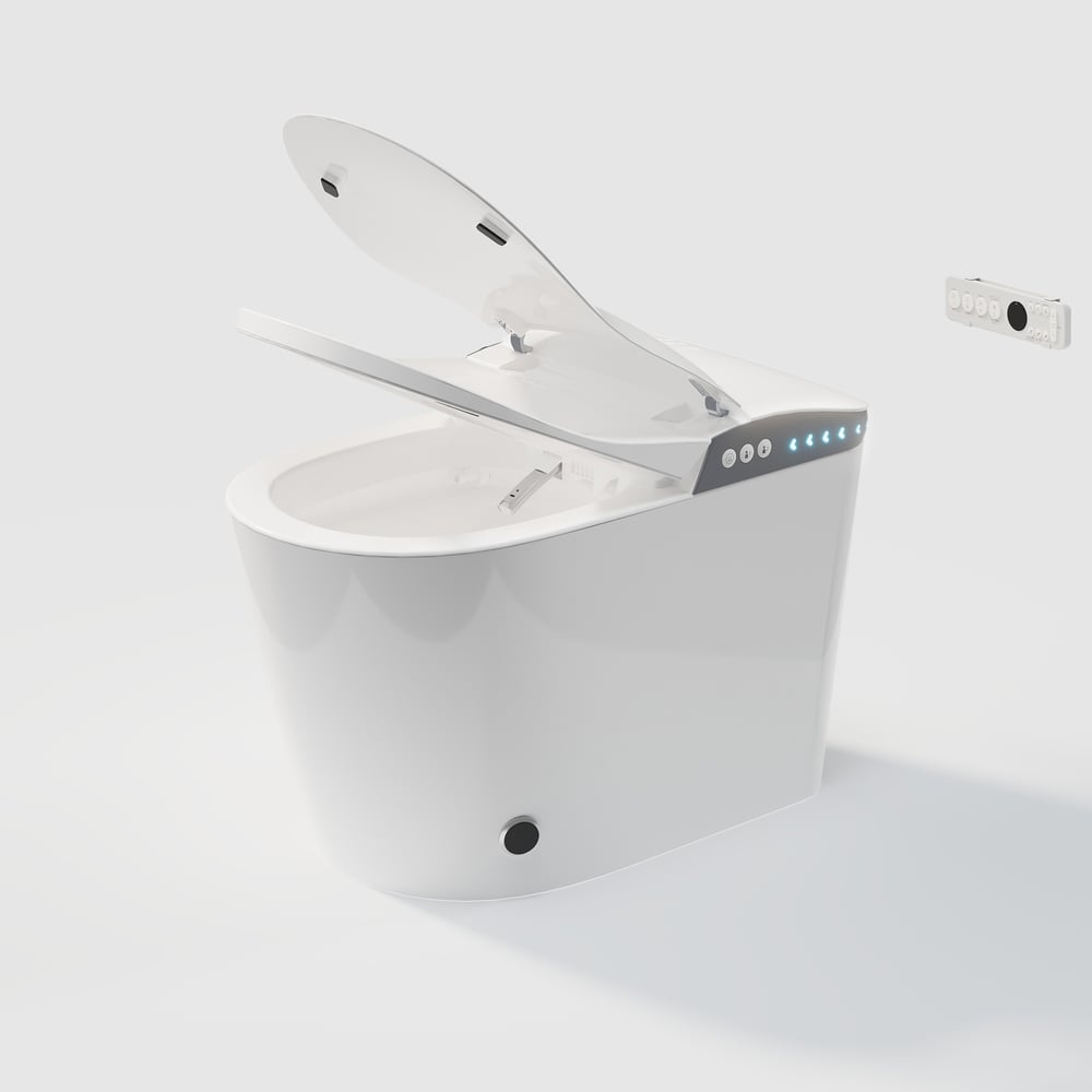 Nexin C4 Smart Bidet Toilet with Auto Flush, Heated Seat & UV Sterilization
