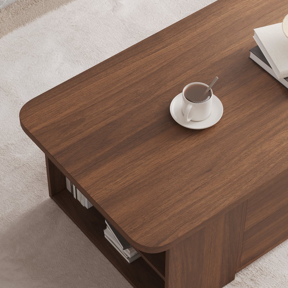 Lift-Top Coffee Table with Extendable Design & Storage(47"-63") window image