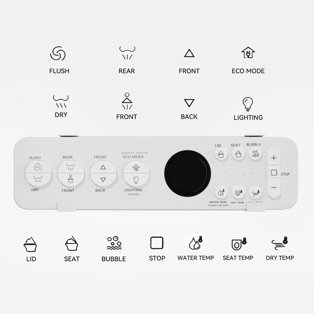 Nexin C3 Smart Bidet Toilet with Auto Flush, Heated Seat & UV Sterilization window image