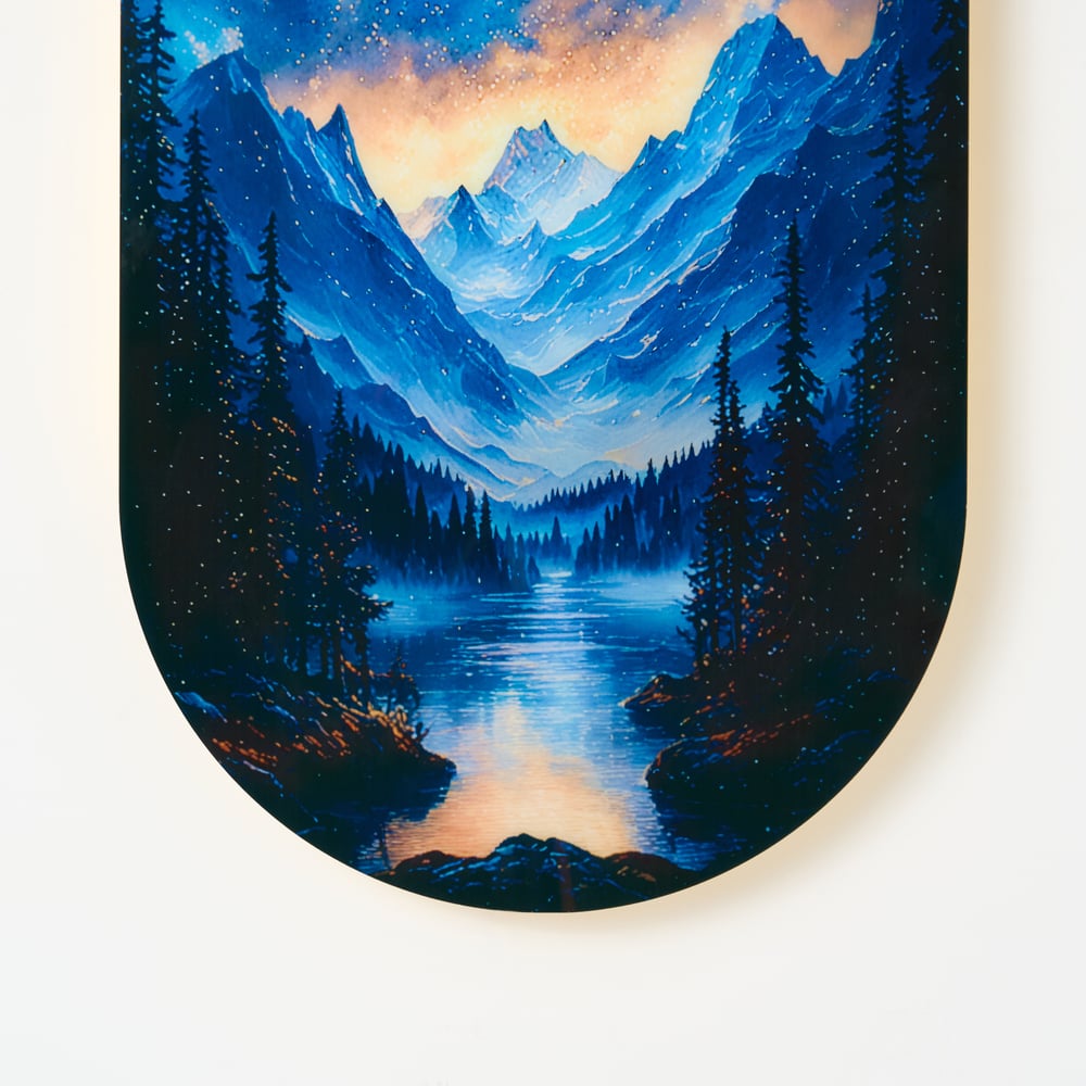 31.5" Galaxy Wall Hanging with Warm LED Light & Remote Control window image