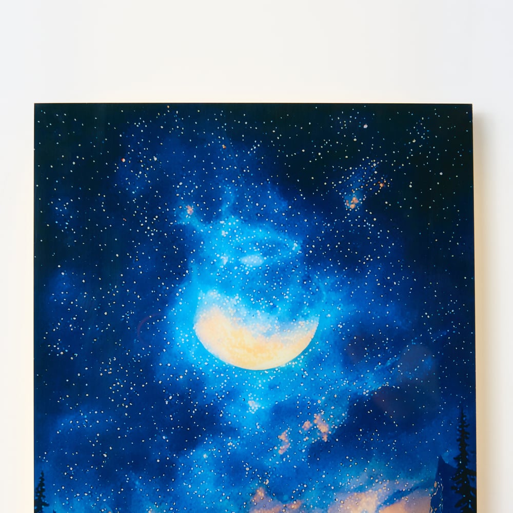 31.5" Galaxy Wall Hanging with Warm LED Light & Remote Control window image