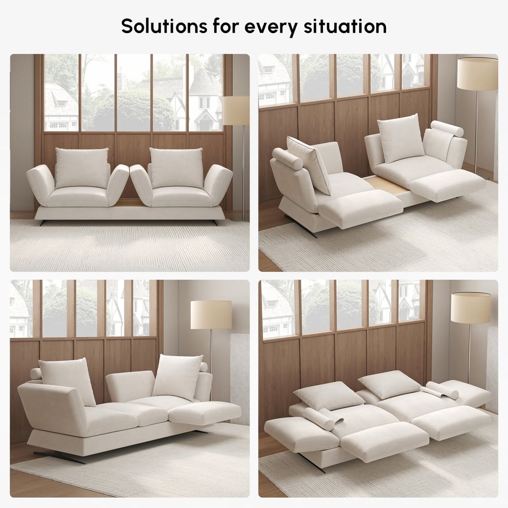 Otočná rozkládací pohovka obrázek okna