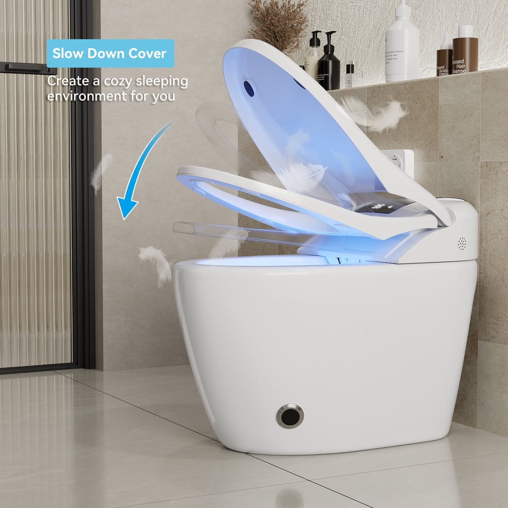 Hynova AX8 Pro Smart Toilet with Auto Lid, UV Sterilization & Voice Control window image