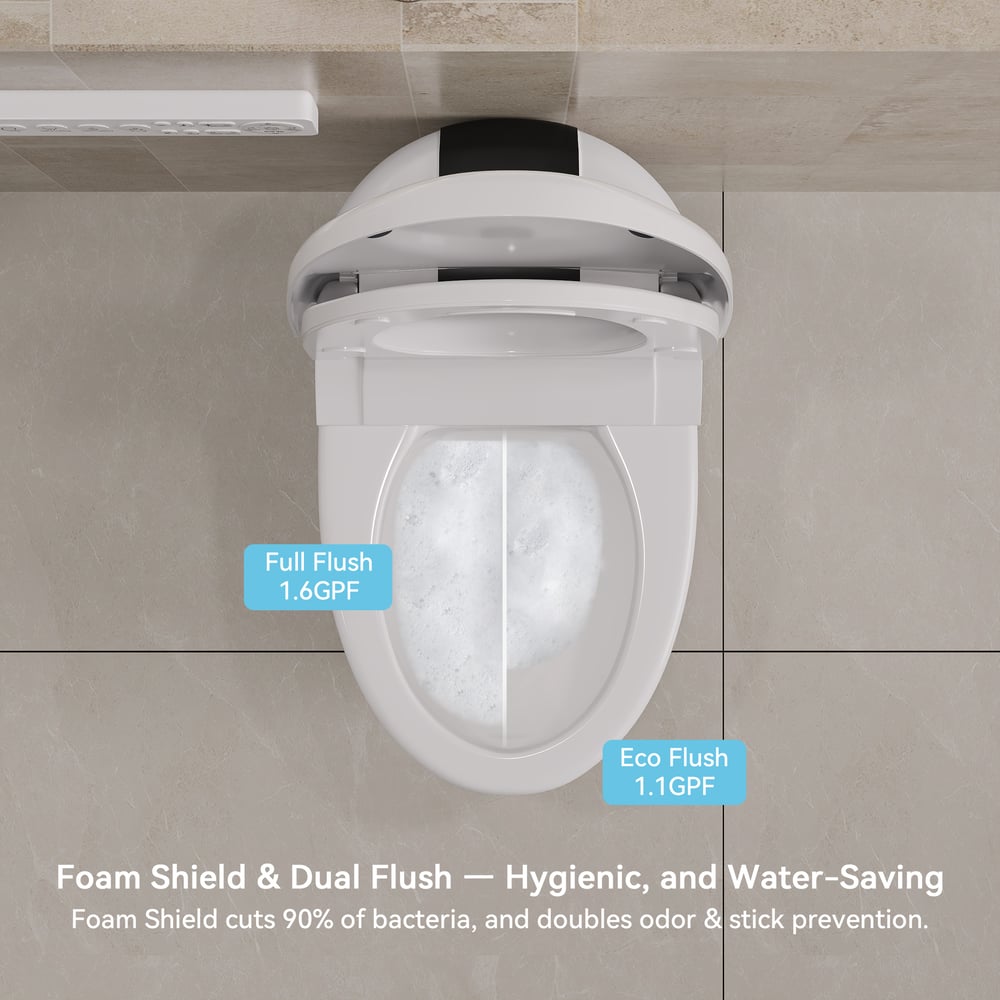 Hynova AX8 Pro Smart Toilet with Auto Lid, UV Sterilization & Voice Control window image