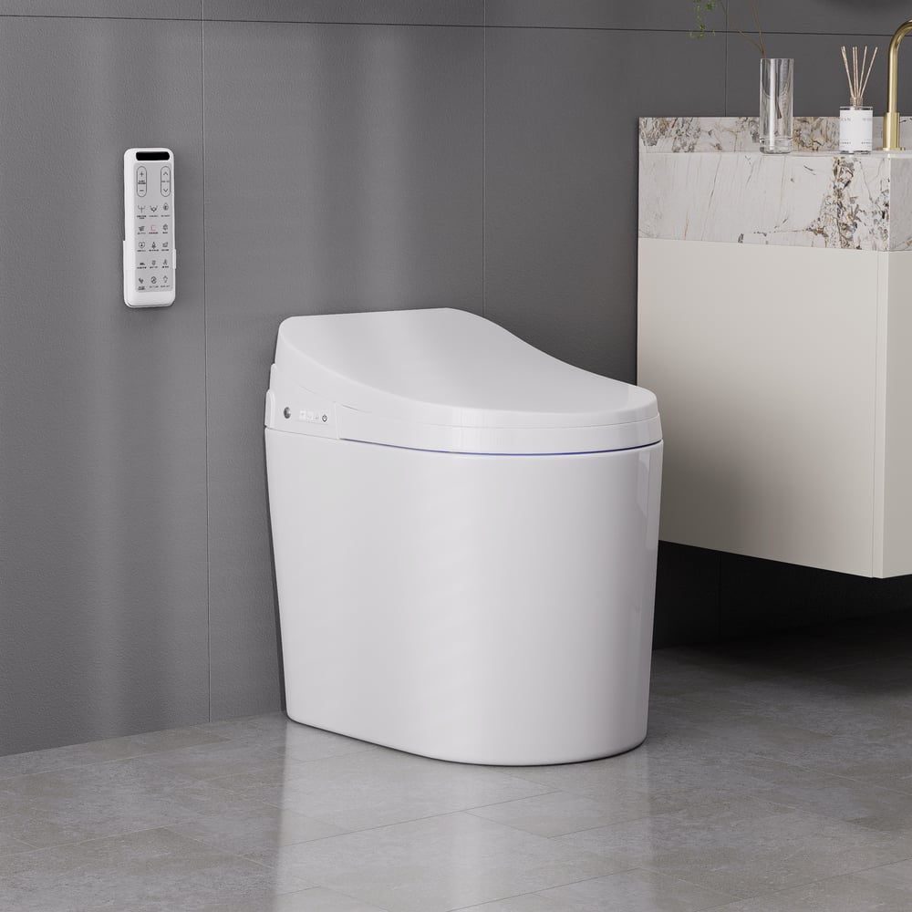 Fitro H1 Compact Smart Bidet Toilet with Automatic Flushing 1.32 GPF window image
