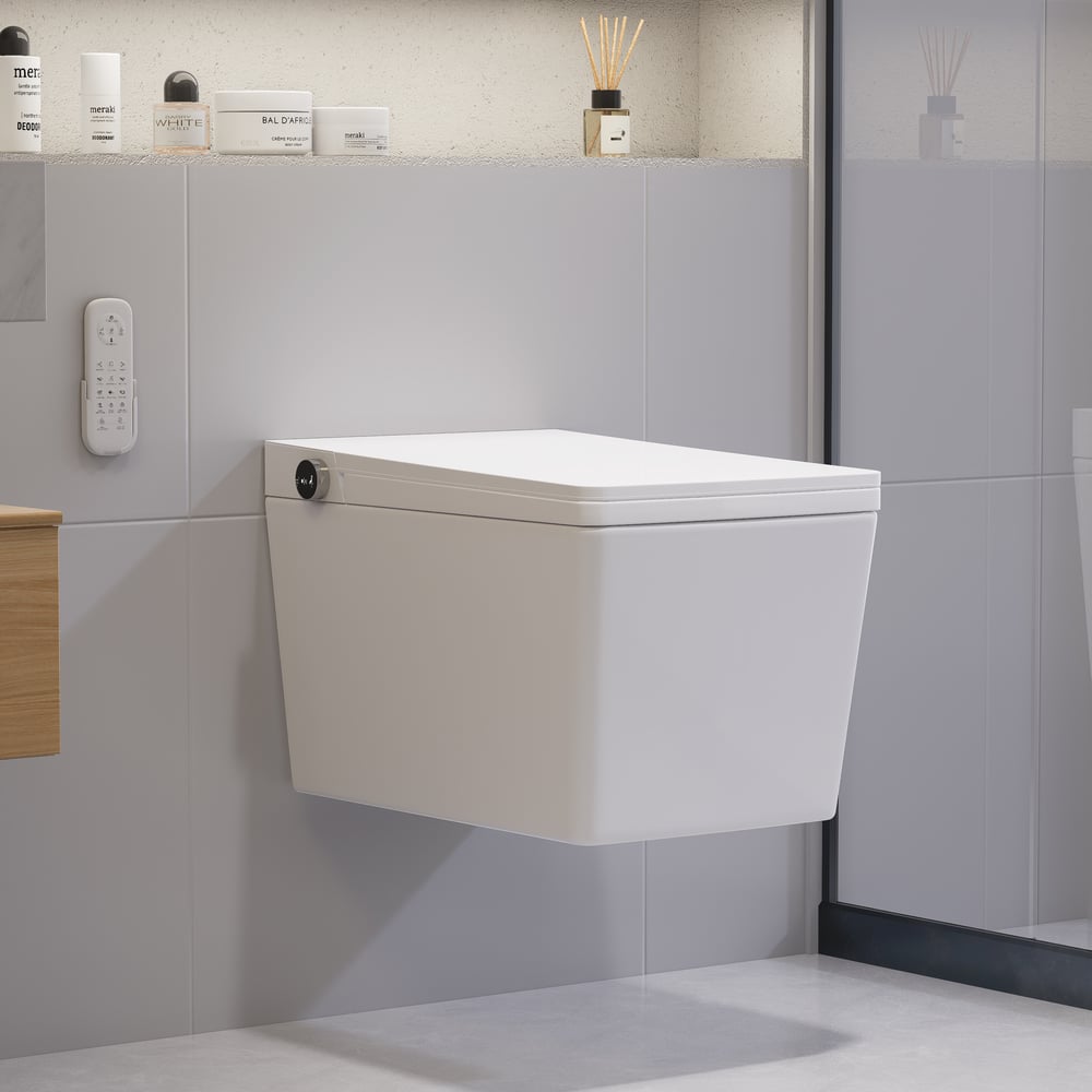 Airloo S3 Automatic Wall-Mounted Smart Toilet with Auto Open/Close Lid 1.32 GPF window image