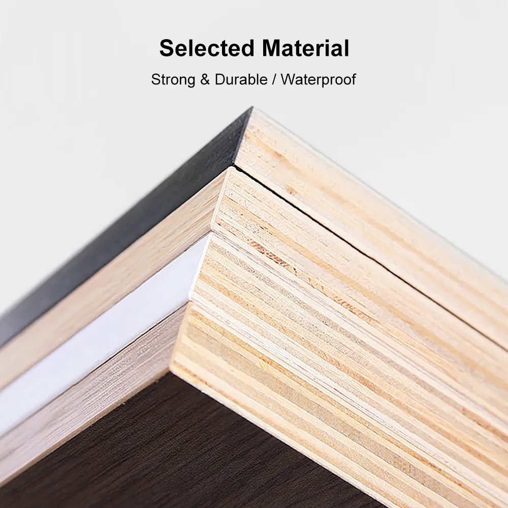 LED Medicine Cabinet Wall-mounted Bathroom Mirror Matte White 800mm window image