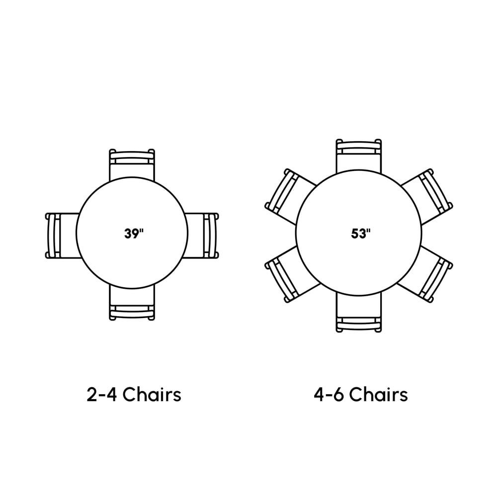 39" Sintered Stone Round Dining Table with Brushed Gold Base Seats 2-4 People weights dimensions image