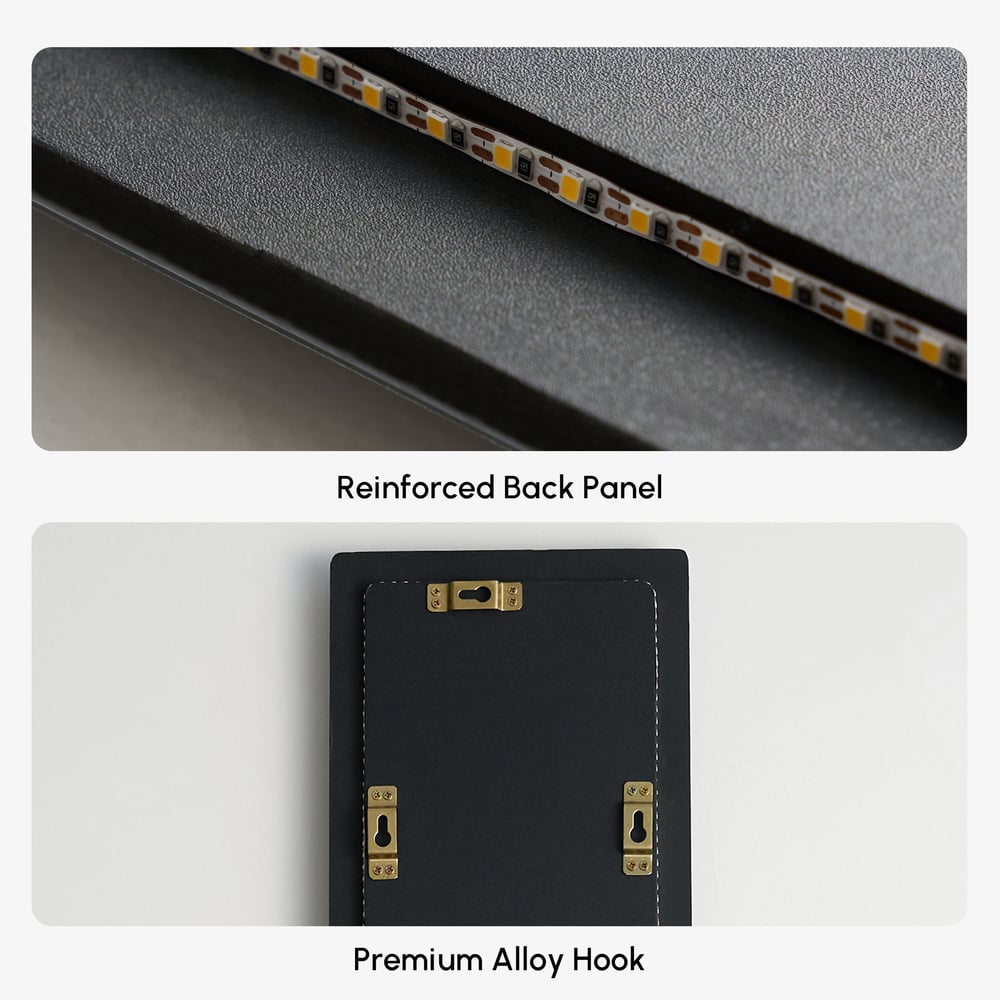 Modern Abstract LED Wall Art with Backlit Light Home Decor — USB Powered window image