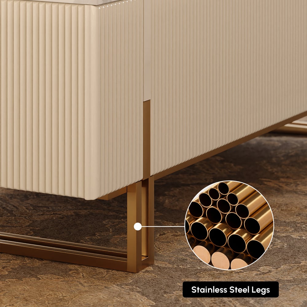 Grovyn 47.2" Fluted  Lift-Top Coffee Table with 2 Drawers window image