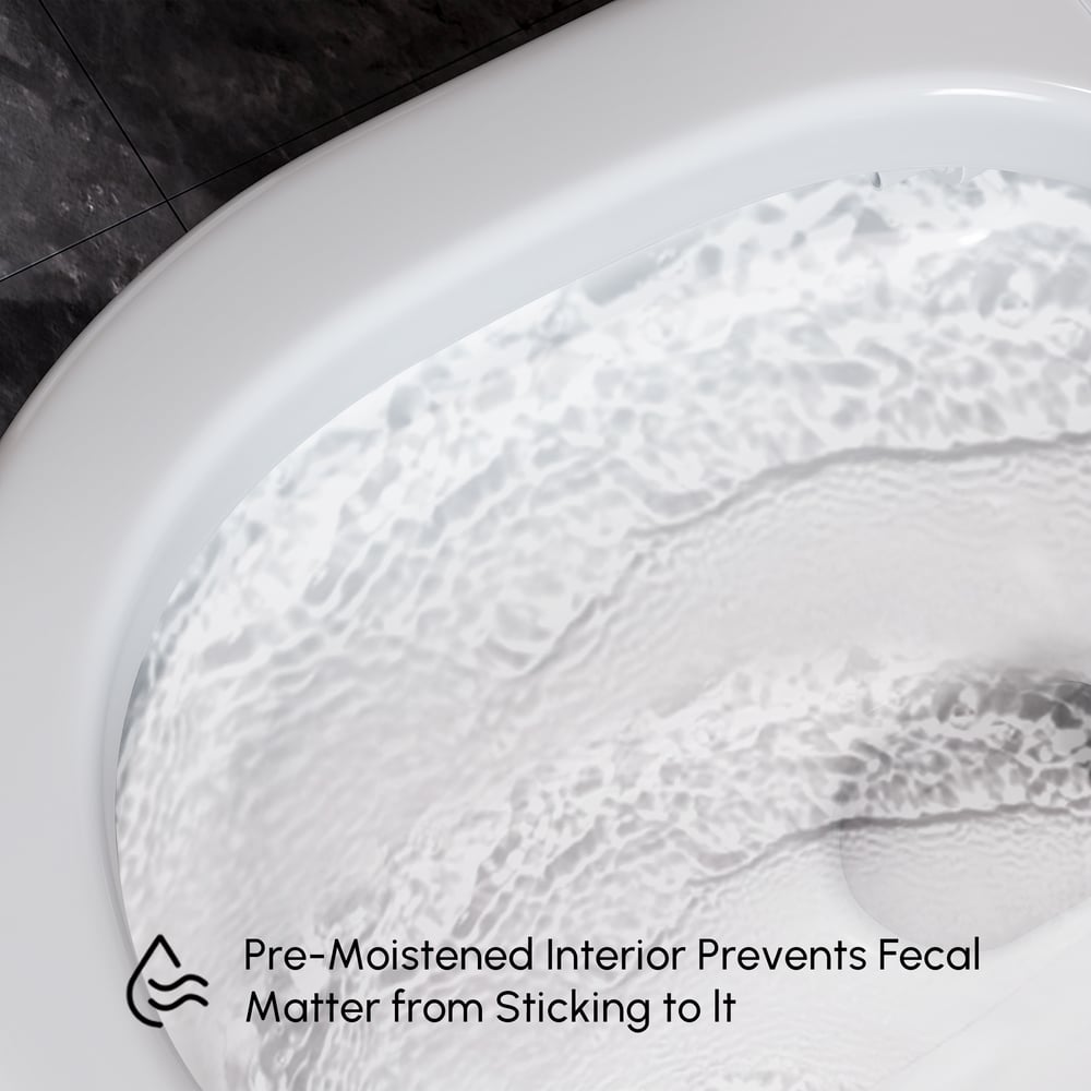 Airloo S6 Wall-Mounted Smart Bidet Toilet with Auto Lid, Aromatherapy window image