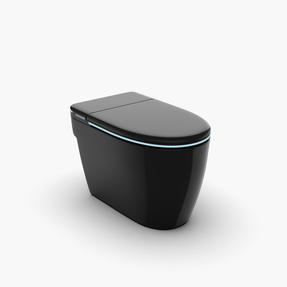 Hynova AX7 Automatic One-Piece Elongated Smart Bidet Toilet with Heated Seat | Dryer window image