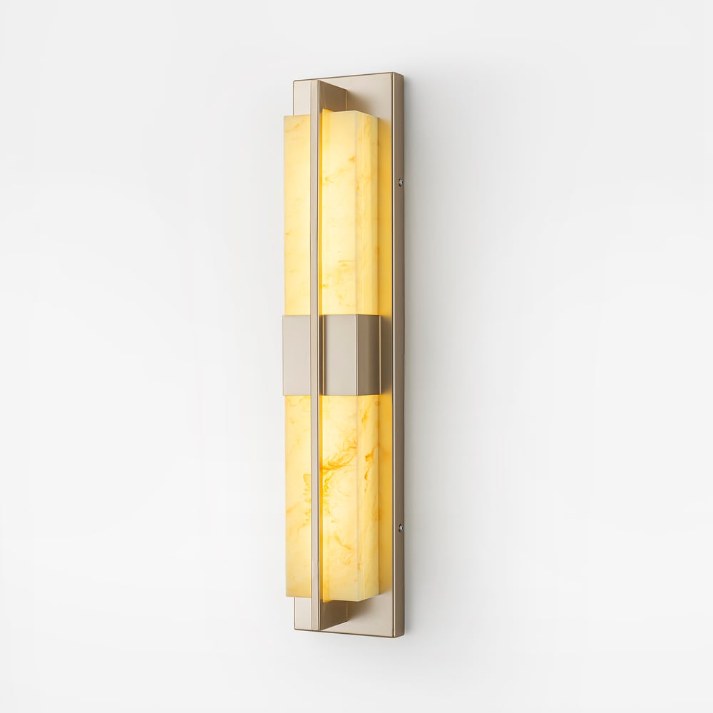 23.6" Gold LED Outdoor Wall Lighting Modern Waterproof Outdoor Wall Sconce for House window image