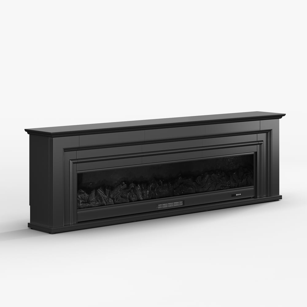 78.7" Electric Fireplace TV Stand with Remote Control window image