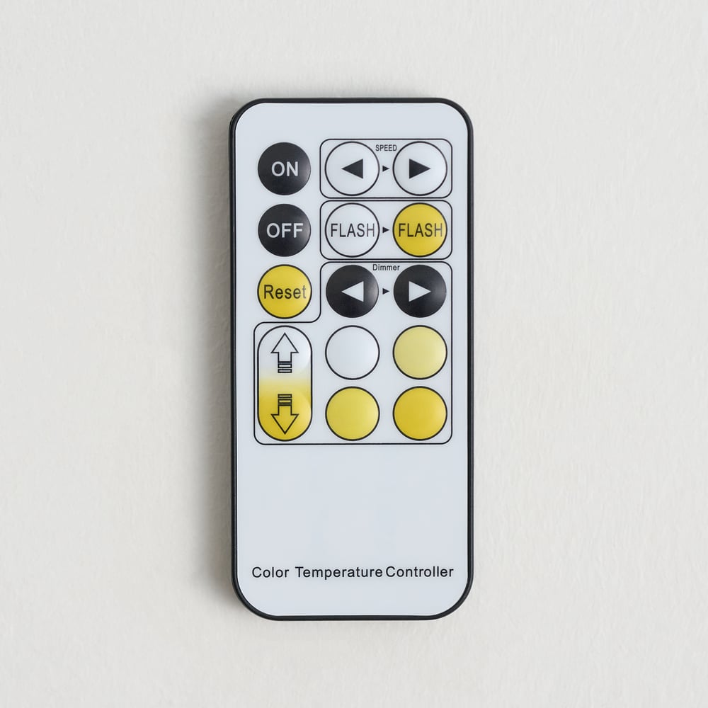 Modern LED Wall Clock with Remote Control – 39.4×16.1" Decorative Lighted Wall Clock window image