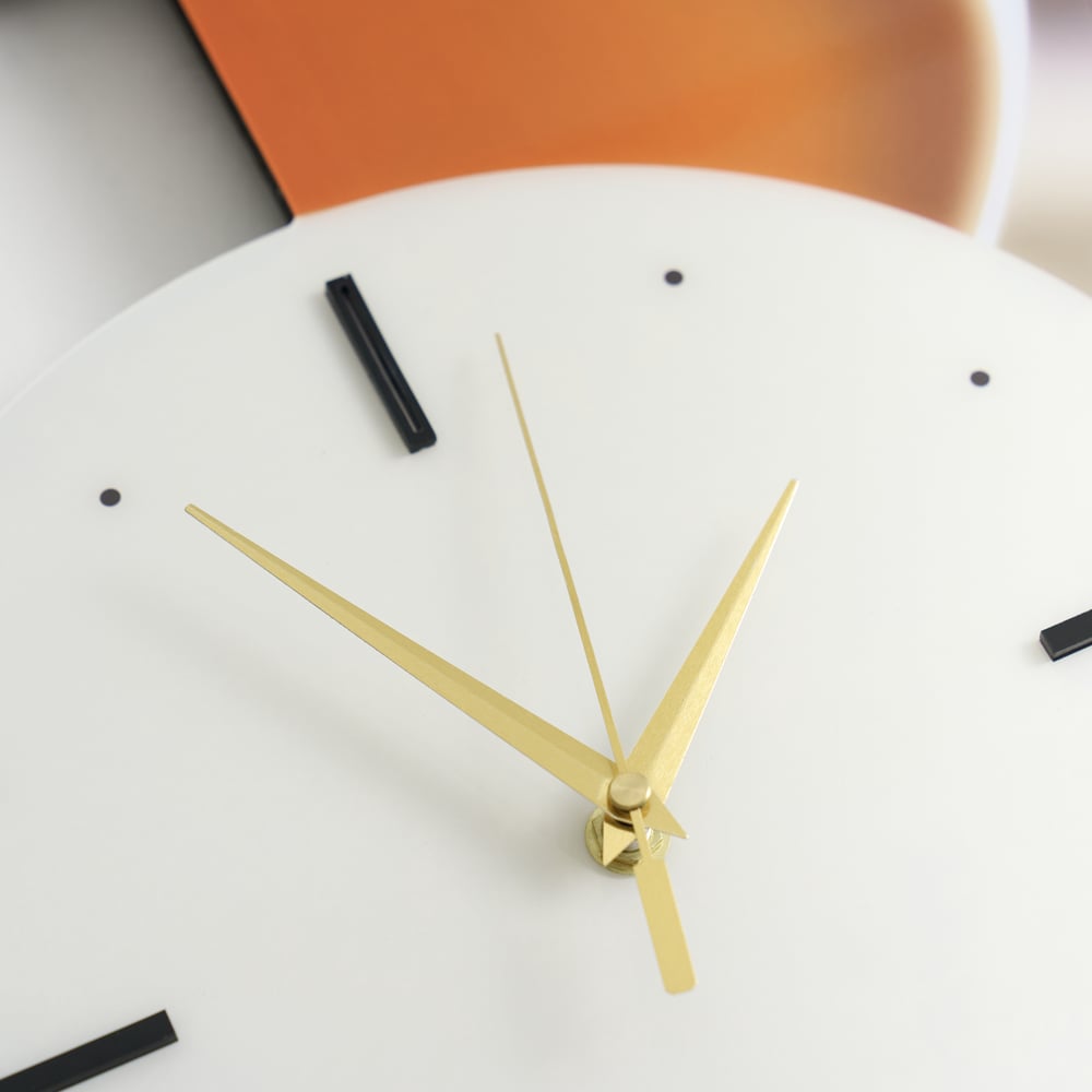 Modern LED Wall Clock with Remote Control – 39.4×16.1" Decorative Lighted Wall Clock window image