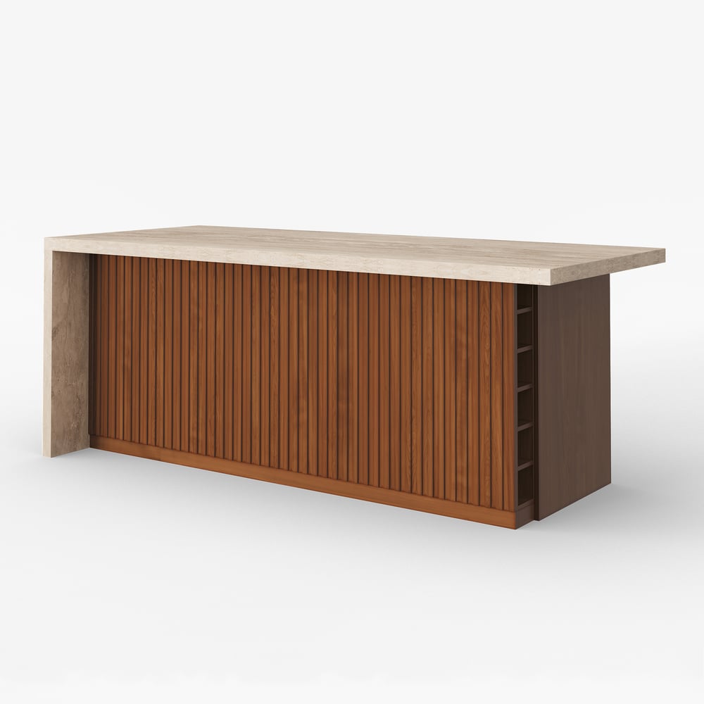 1830mm kuchyňské ostrovy Mramorový dýhovaný vrchní ořech moderní s úložnou kuchyňskou skříňkou obrázek okna